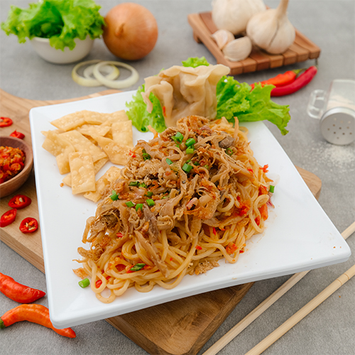 Mie Nyinyir Frontal  Jamur