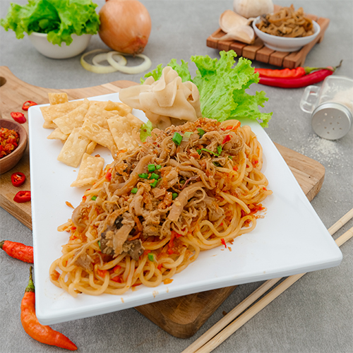 Mie Nyinyir Nyelekit  Jamur