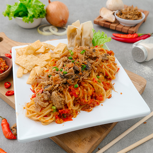 Mie Nyinyir Pemula Jamur