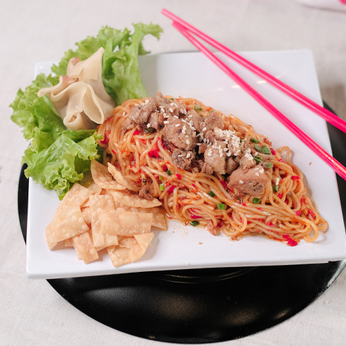 Mie Nyinyir Nyelekit  Teriyaki